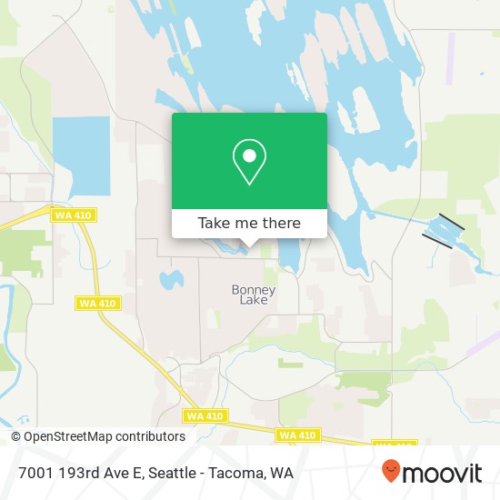 7001 193rd Ave E, Bonney Lake, WA 98391 map