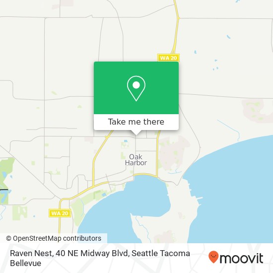 Raven Nest, 40 NE Midway Blvd map