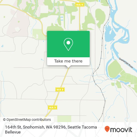 Mapa de 164th St, Snohomish, WA 98296