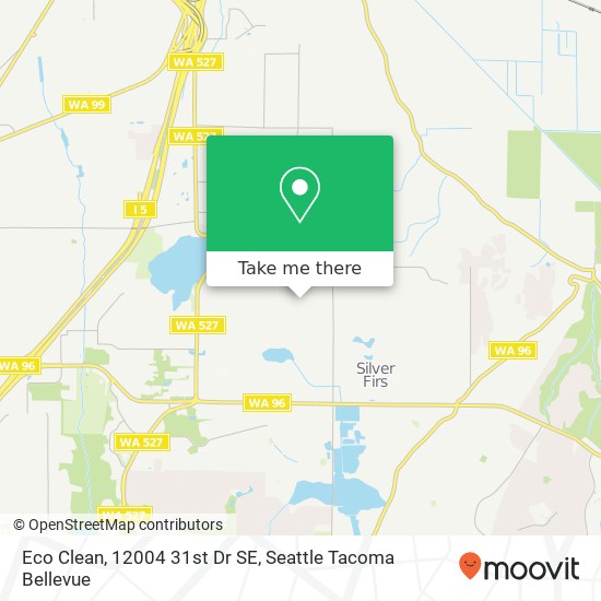 Mapa de Eco Clean, 12004 31st Dr SE