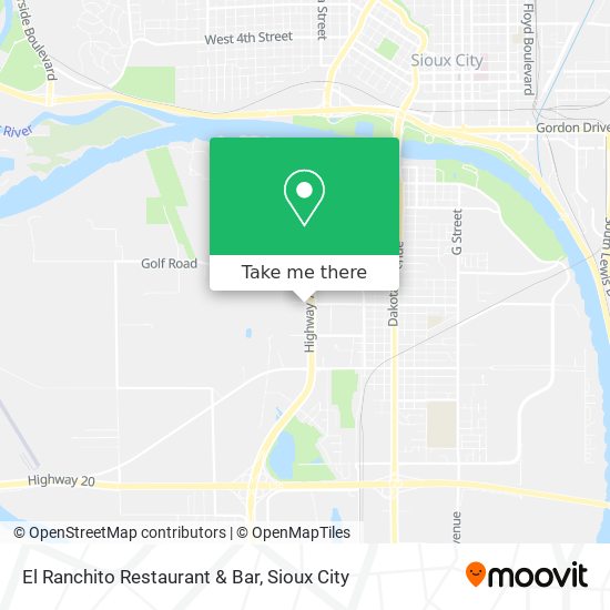 Mapa de El Ranchito Restaurant & Bar
