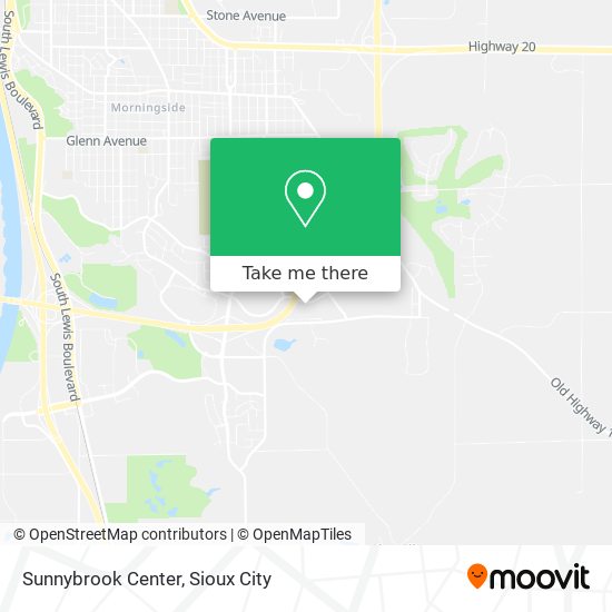 Sunnybrook Center map