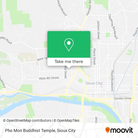 Pho Mon Buddhist Temple map