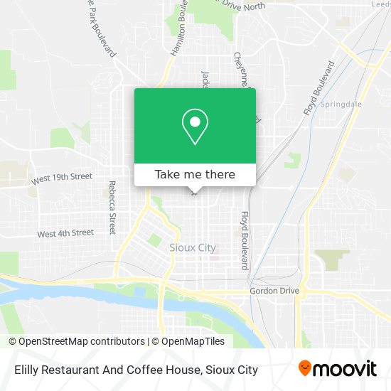 Elilly Restaurant And Coffee House map