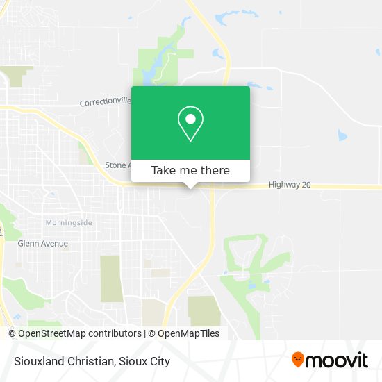 Siouxland Christian map