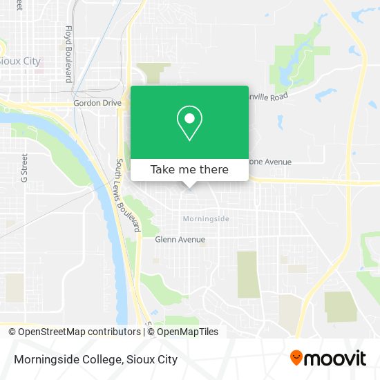 Mapa de Morningside College