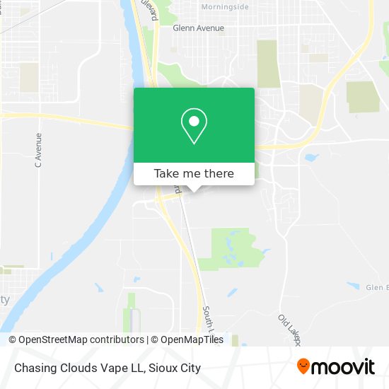 Chasing Clouds Vape LL map