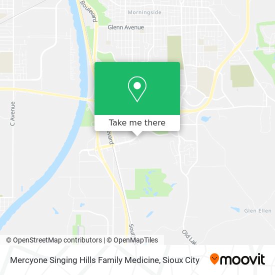 Mapa de Mercyone Singing Hills Family Medicine