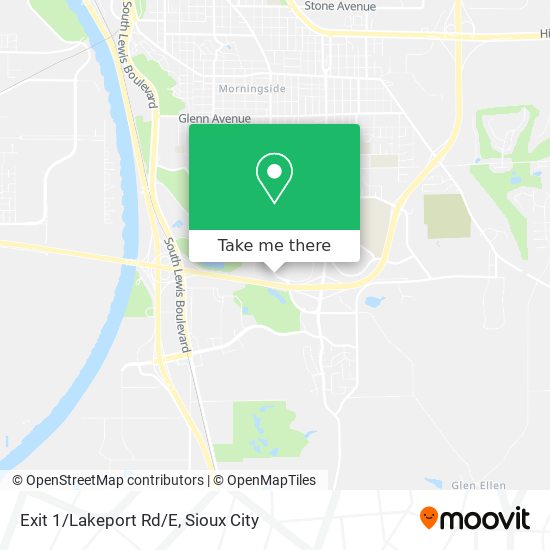 Exit 1/Lakeport Rd/E map