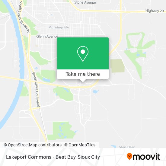 Mapa de Lakeport Commons - Best Buy