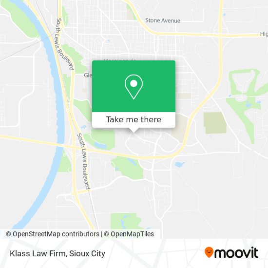Mapa de Klass Law Firm