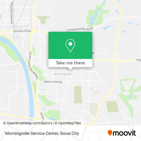 Mapa de Morningside Service Center