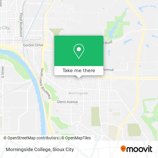 Morningside College map