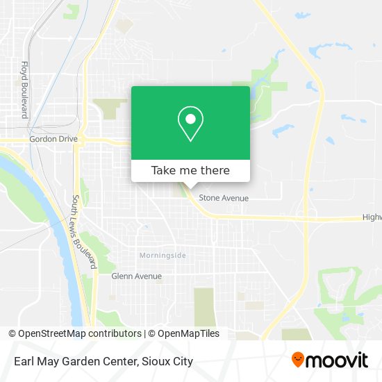 Mapa de Earl May Garden Center