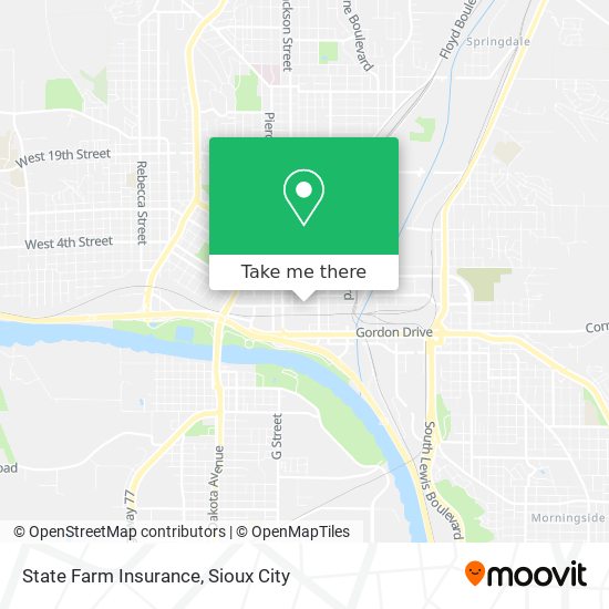 Mapa de State Farm Insurance