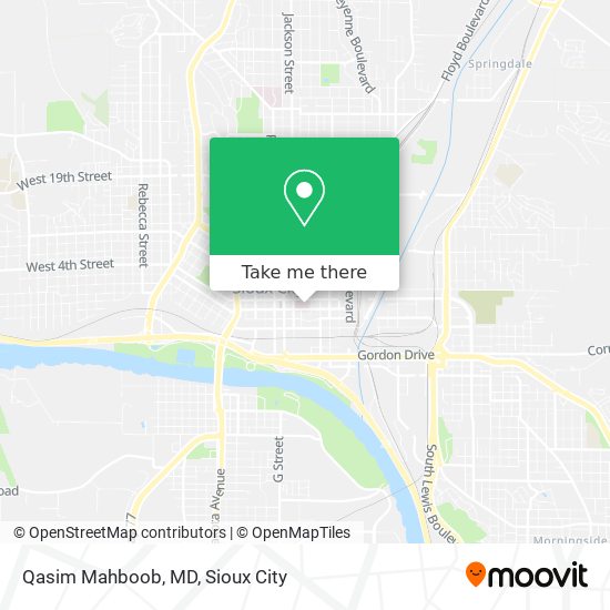 Mapa de Qasim Mahboob, MD