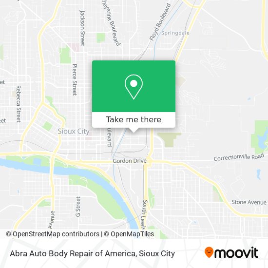 Mapa de Abra Auto Body Repair of America
