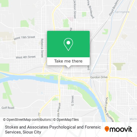 Stokes and Associates Psychological and Forensic Services map