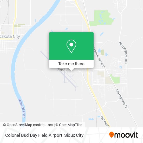 Mapa de Colonel Bud Day Field Airport