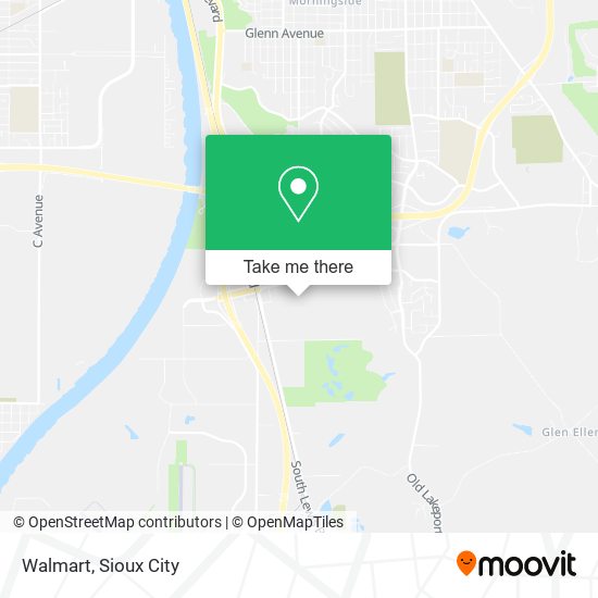 Walmart map