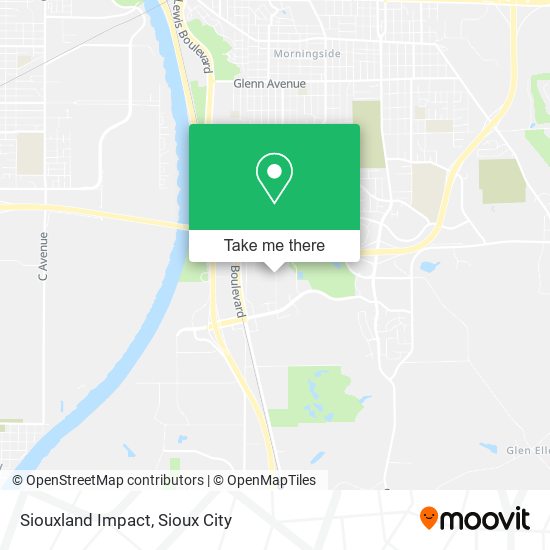 Siouxland Impact map