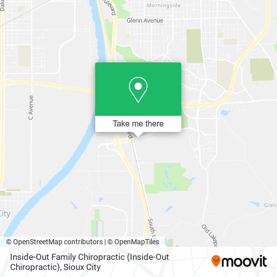 Mapa de Inside-Out Family Chiropractic