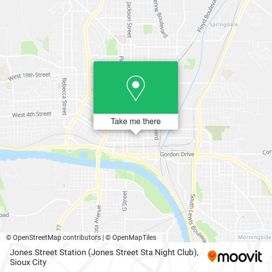 Jones Street Station (Jones Street Sta Night Club) map