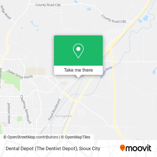 Mapa de Dental Depot (The Dentist Depot)