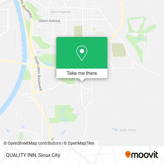 QUALITY INN map