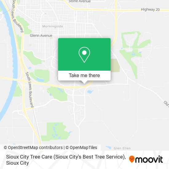 Sioux City Tree Care (Sioux City's Best Tree Service) map