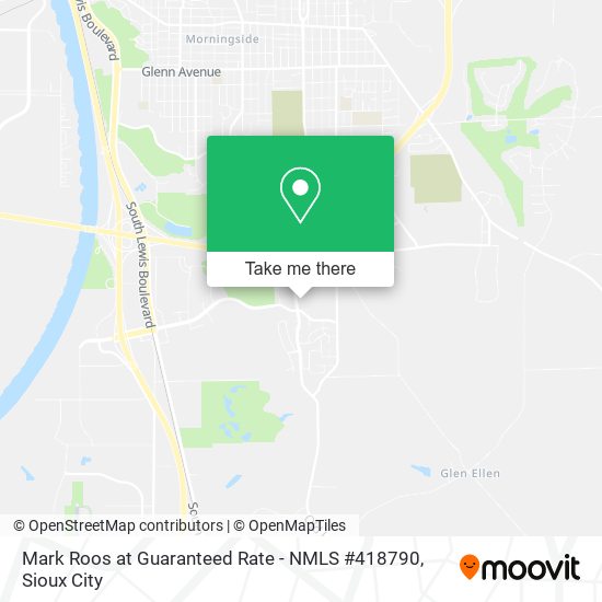 Mark Roos at Guaranteed Rate - NMLS #418790 map