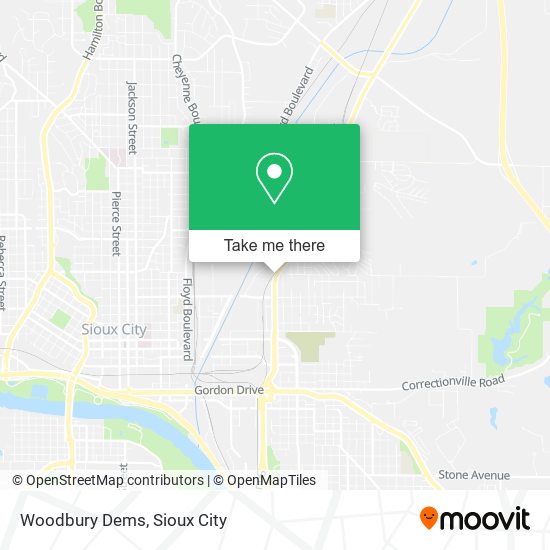 Woodbury Dems map