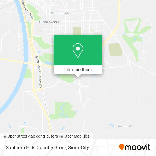 Southern Hills Country Store map