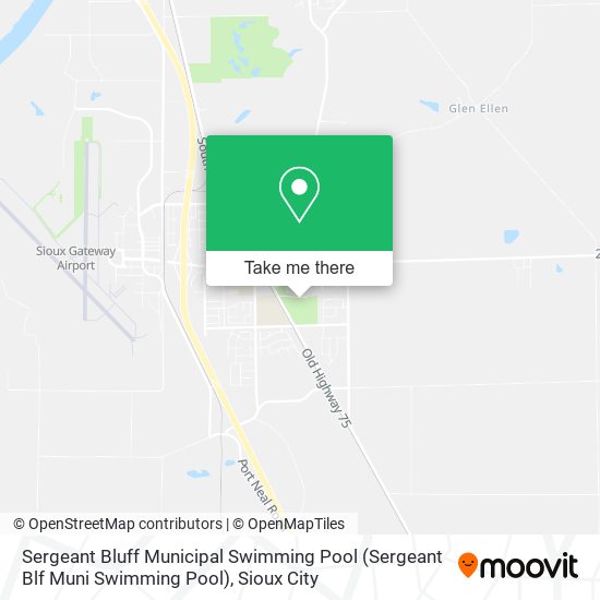 Sergeant Bluff Municipal Swimming Pool (Sergeant Blf Muni Swimming Pool) map
