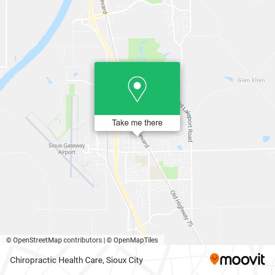 Chiropractic Health Care map