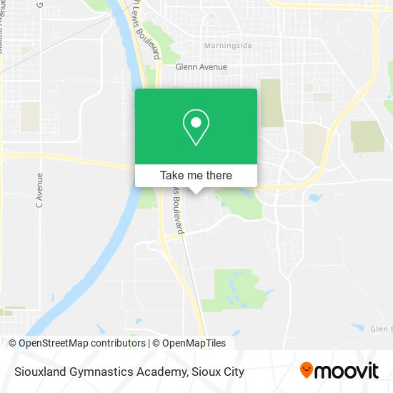 Siouxland Gymnastics Academy map