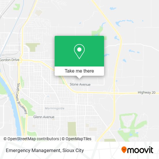 Mapa de Emergency Management