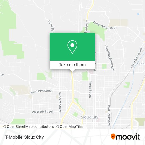 Mapa de T-Mobile