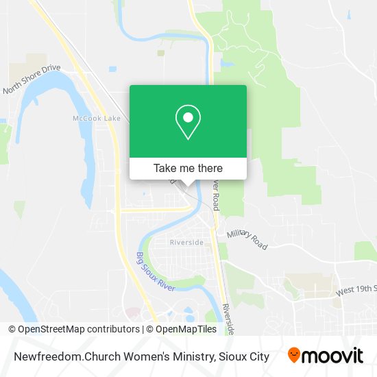 Mapa de Newfreedom.Church Women's Ministry