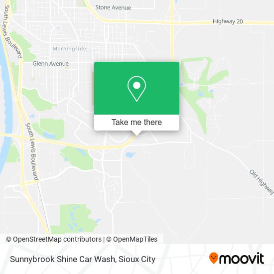 Mapa de Sunnybrook Shine Car Wash