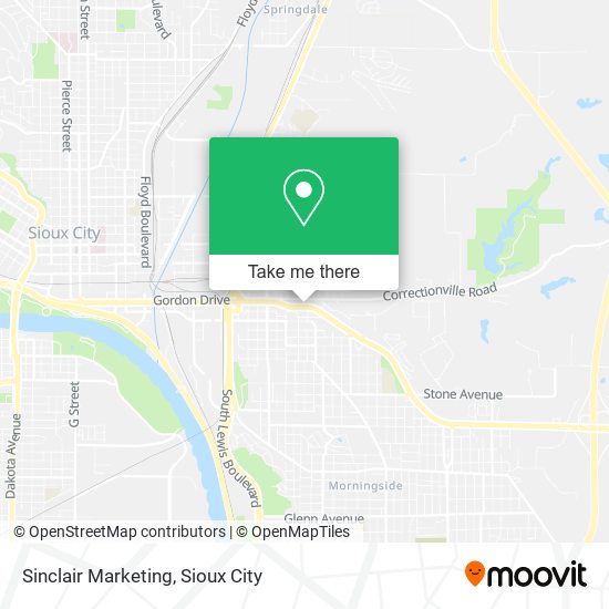 Mapa de Sinclair Marketing