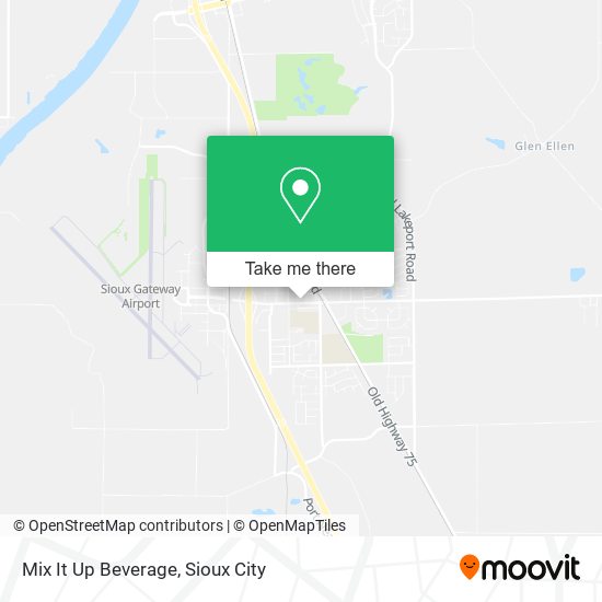 Mix It Up Beverage map