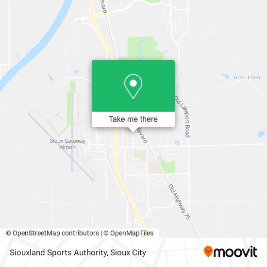 Mapa de Siouxland Sports Authority