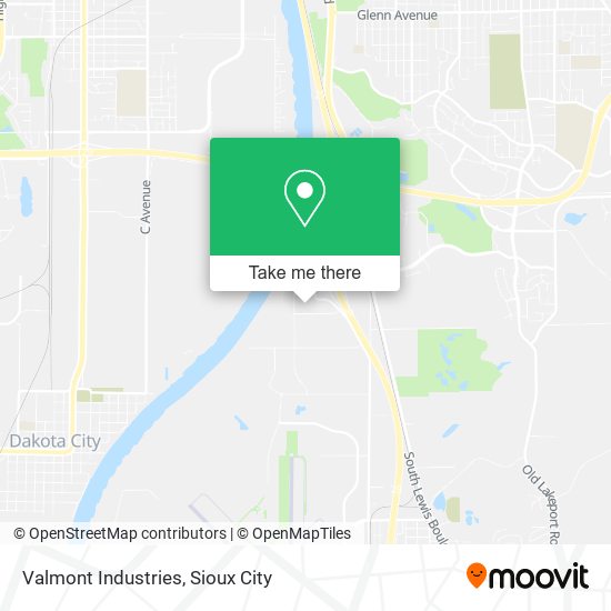 Mapa de Valmont Industries