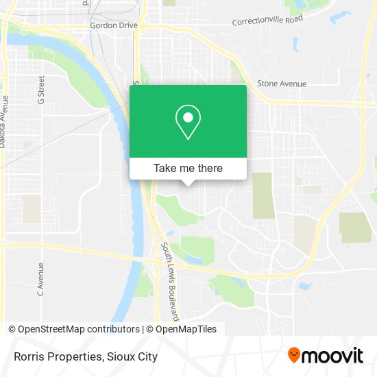 Mapa de Rorris Properties