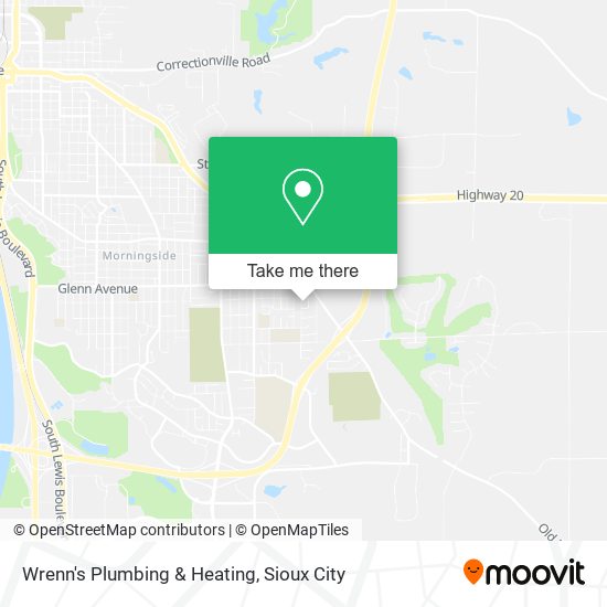 Wrenn's Plumbing & Heating map