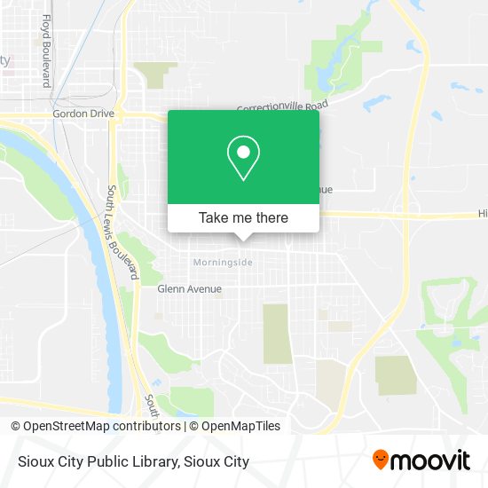 Sioux City Public Library map