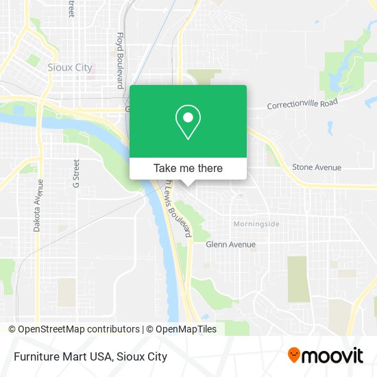 Furniture Mart USA map