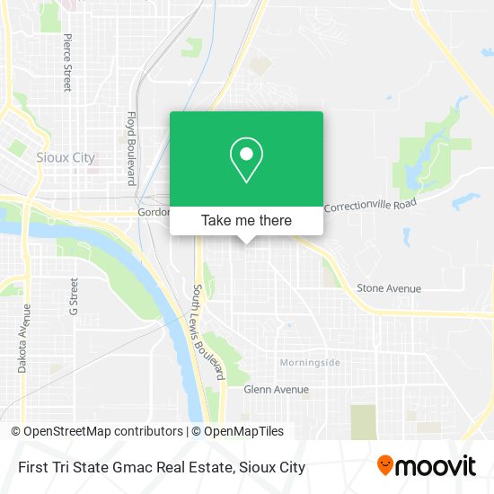 Mapa de First Tri State Gmac Real Estate