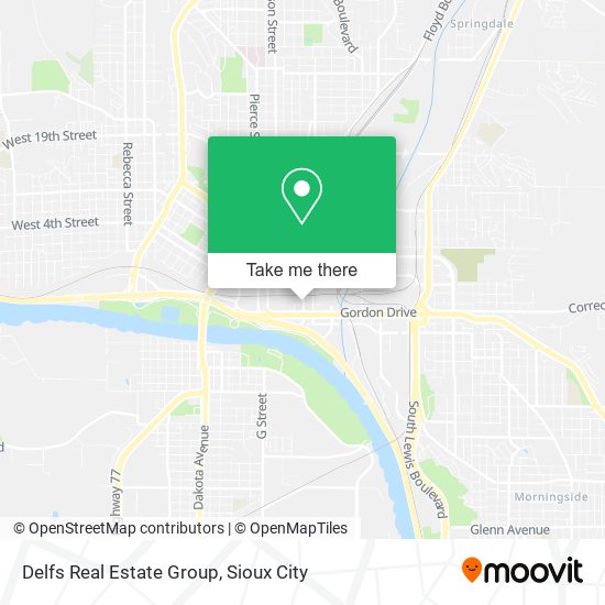 Delfs Real Estate Group map